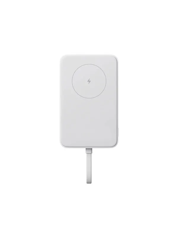 Xiaomi 33W Magnetic Power Bank 10000mAh - White (Integrated Cable) - 10000 mAh