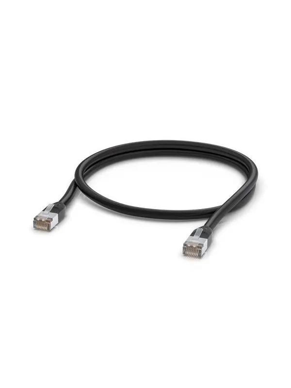 Ubiquiti UniFi Patch Cable Outdoor Black 1m - Svart - 1m