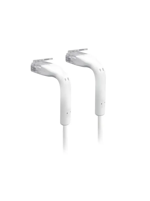 Ubiquiti UniFi Patch Cable White 10cm - Vit - 0.1m