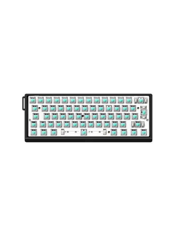Wooting 60HE v2 - ISO - Non-Split - Aluminum - Gaming Keyboard - Utan numpad - ISO - Svart