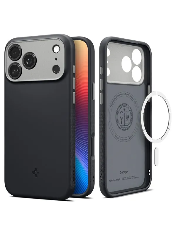 Spigen Nano Pop MagSafe - black sesame - iPhone 17 Pro
