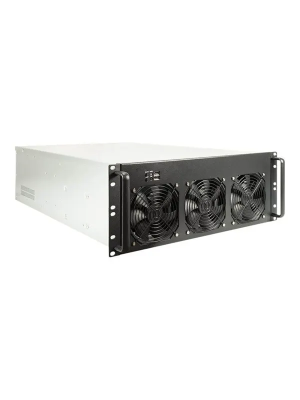 Inter-Tech 4F28 Mining - Chassi - Server (Rack) - Svart