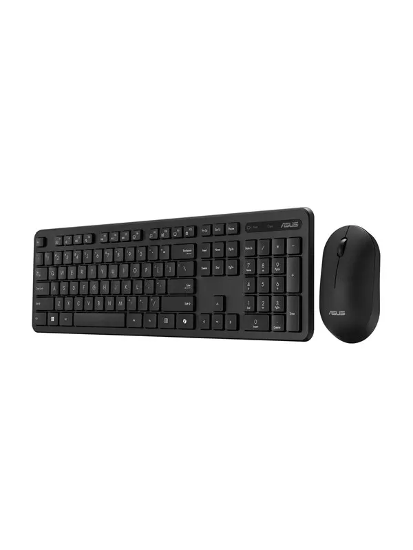 ASUS CW100 - Tastatur & Mus set - Nordisk - Svart