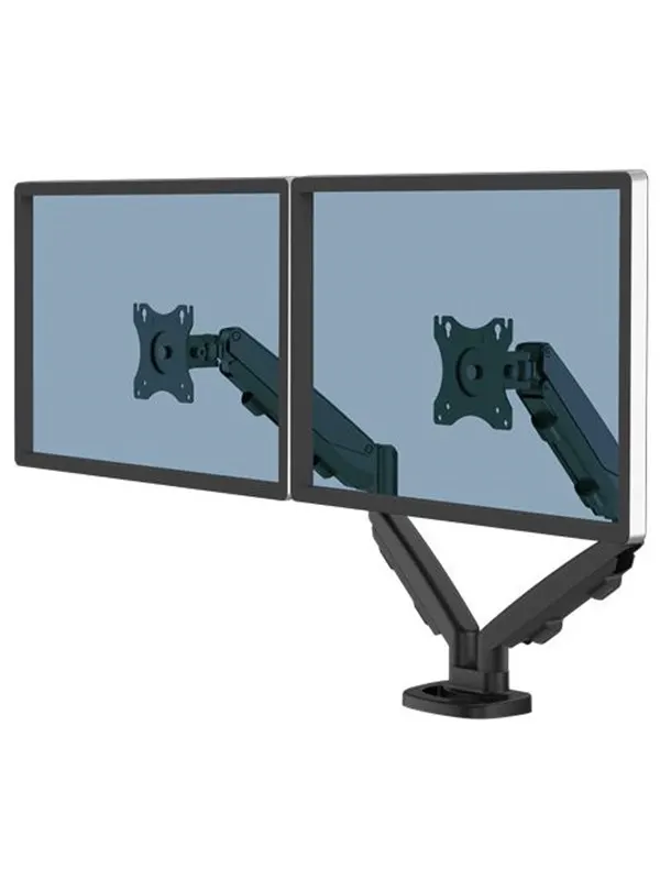 Fellowes Eppa Dual Monitor Arm - Black