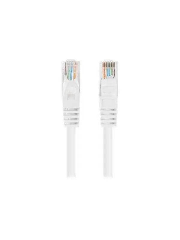 Lanberg patch cable - 25 cm - white - Vit