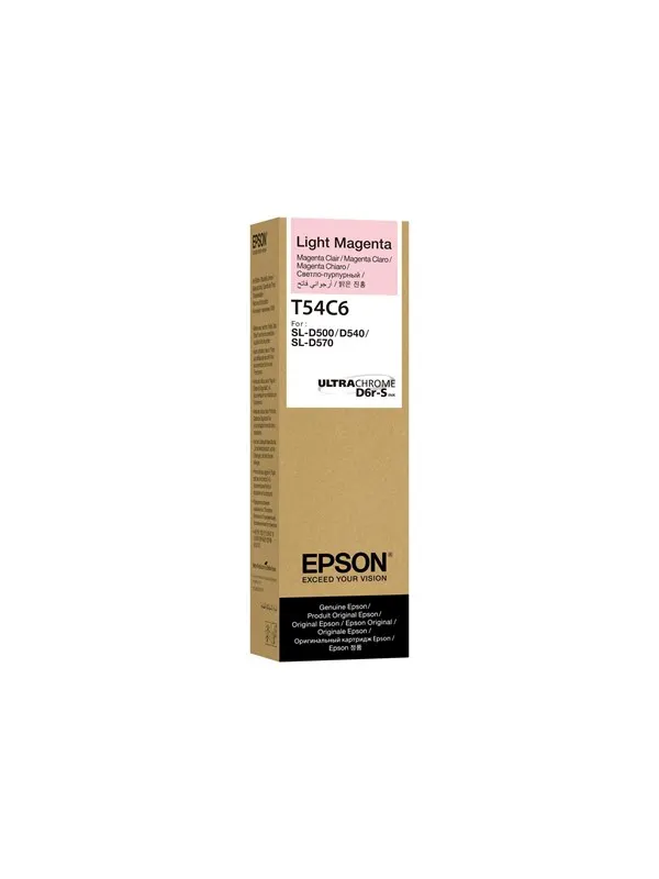 Epson T54C - light magenta - original - ink refill