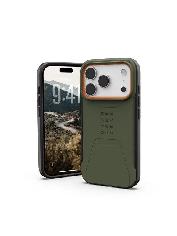 UAG Civilian Magsafe - Olive/Orange - iPhone 17 Pro
