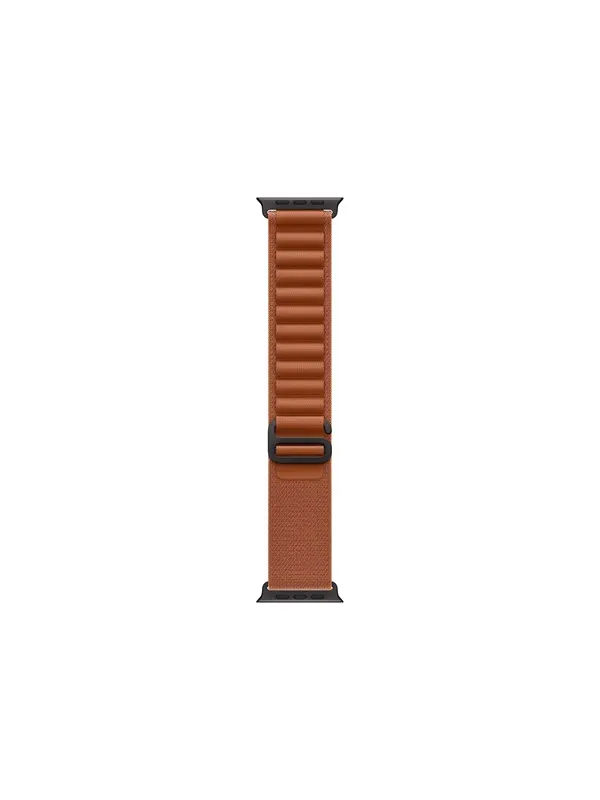 Apple 49mm Terra Cotta Alpine Loop - Large - Black Titanium Finish