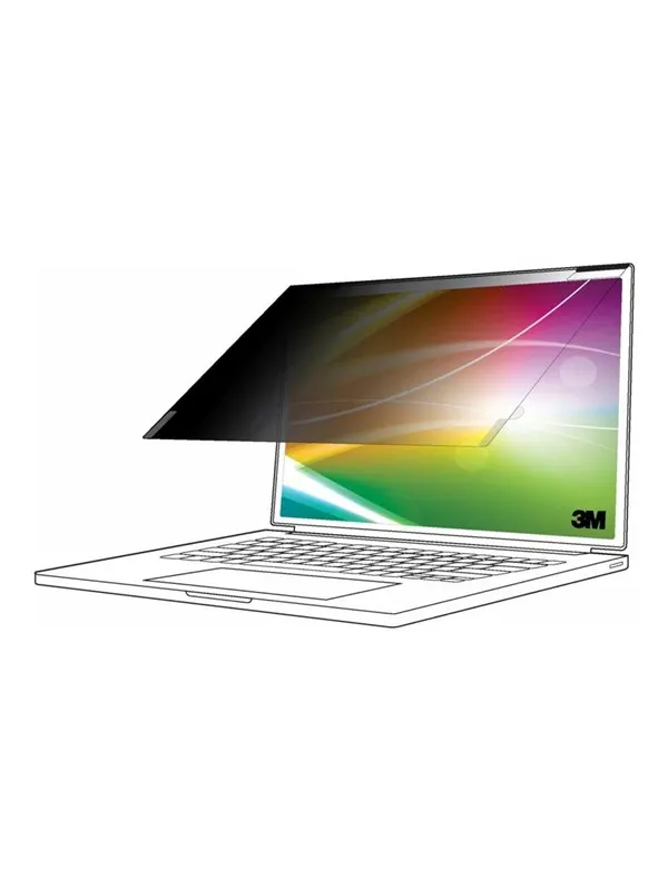 3M Bright Screen Privacy Filter - notebook privacy filter - for full screen laptop