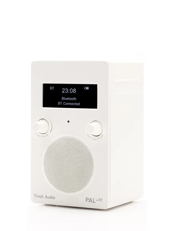 Tivoli Audio PAL+ BT - vit - DAB/DAB+/DMB/FM - Mono