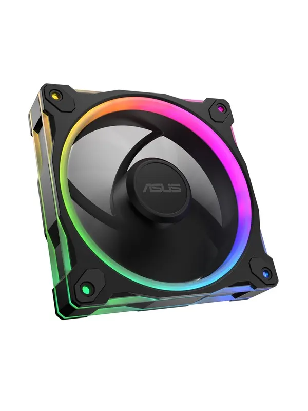 ASUS Prime MR120 Fan ARGB Reverse Black - Svart med RGB LED