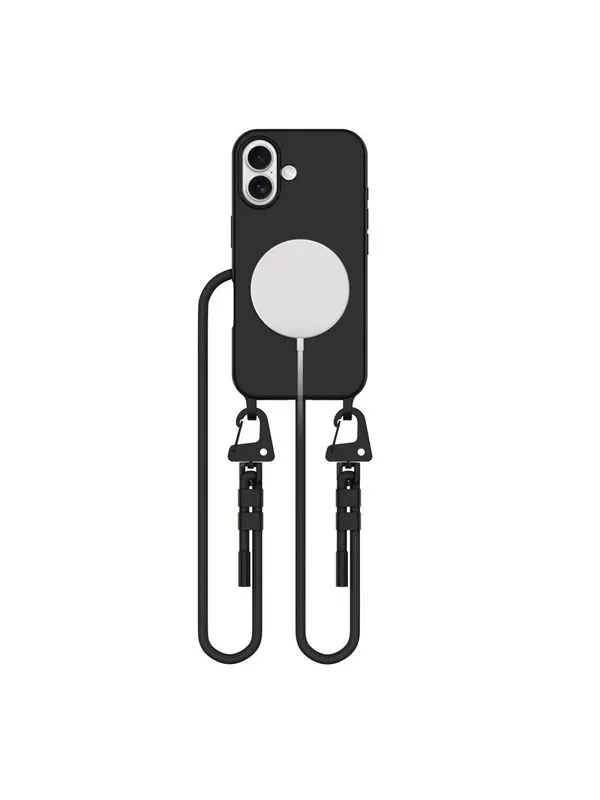 Tech-Protect MagNecklace MagSafe Case for iPhone 16 - Black