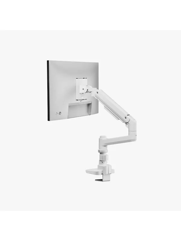 Alterzone  Arm Luxe Kraftig Enkel Monitorarm, Vit