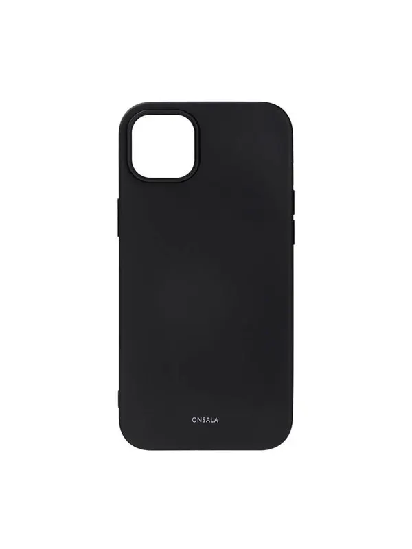 ONSALA Phone Case Silicone Black - iPhone 14 Plus