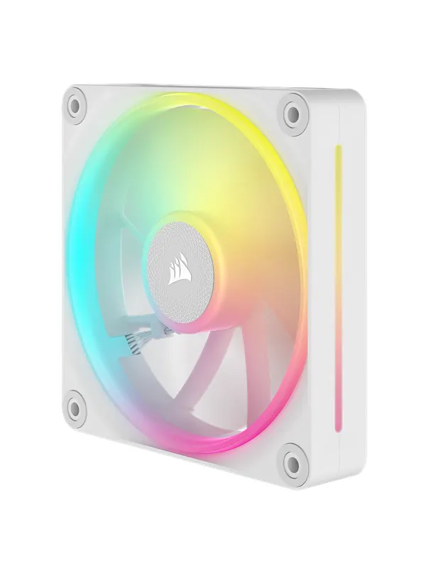 Corsair iCUE LINK LX120 - Chassi fläkt - 120mm - Vit - 36 dBA
