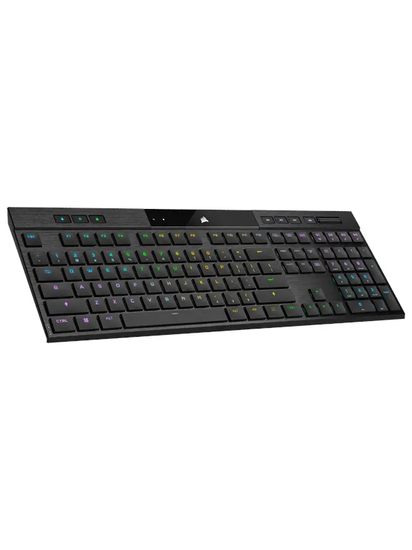 Corsair K100 Air Wireless RGB - MX Ultra Low Profile Tactile - US - Gaming Tangentbord - Engelska (US) - Svart