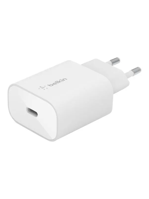 Belkin BoostCharge USB-C PD 3.0 PPS Wall Charger 25W - White