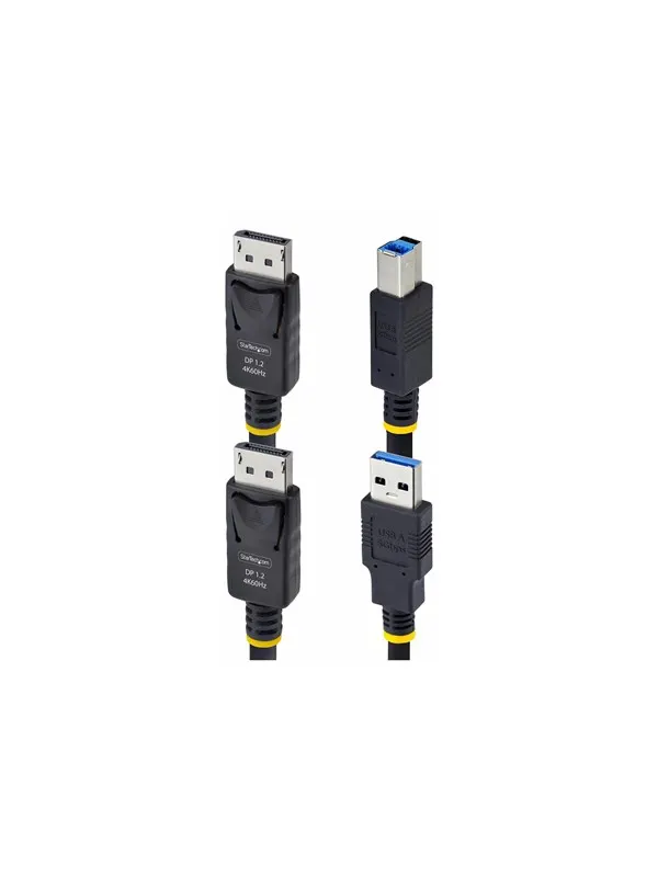 StarTech.com 6ft (1.8m) DisplayPort and USB 5Gbps KVM Cable - keyboard / video / mouse (KVM) cable - 1.8 m