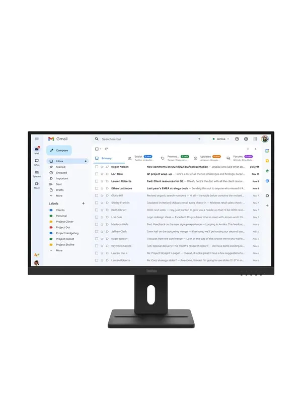 27" Lenovo ThinkVision E27-40 - 1920x1080 (FHD) - 1920x1080 (FHD) - IPS