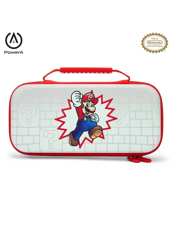 PowerA Skyddsfodral för Nintendo Switch - OLED-modell, Nintendo Switch eller Nintendo Switch Lite - Brick Breaker Mario - Bag - Nintendo Switch