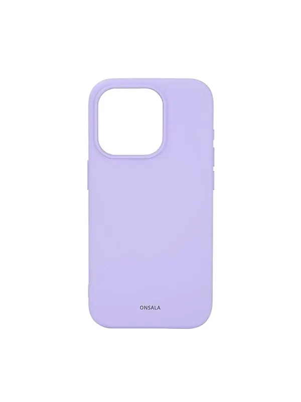 ONSALA Phone Case with Silicone Feel MagSeries Purple - iPhone 15 Pro