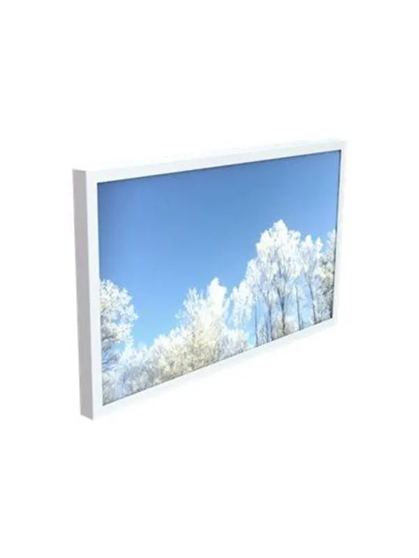 HI-ND - mounting kit - landscape - for flat panel - white - Max - recommended for 55"