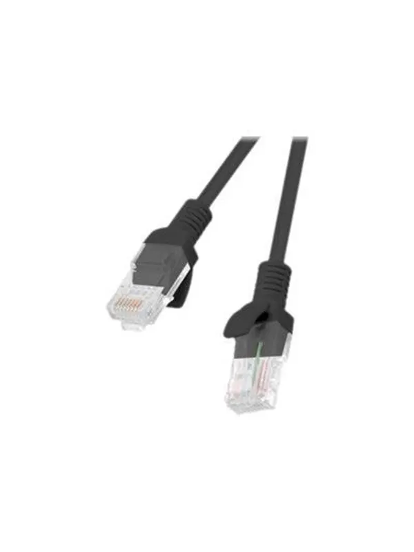 Lanberg patch cable - 5 m - RAL 9004 black - Svart - 5m