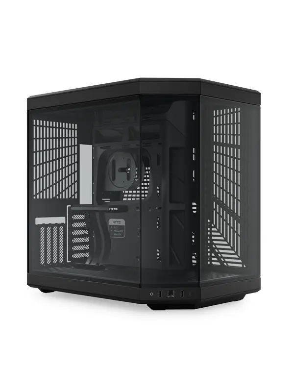 HYTE Y70 Black - Chassi - Miditower - Svart
