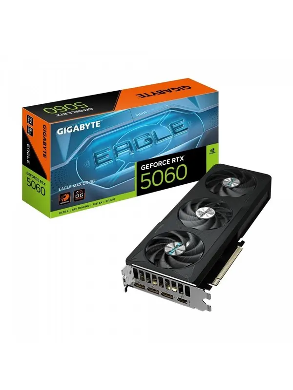 GIGABYTE GeForce RTX 5060 EAGLE MAX OC - 8GB GDDR7 RAM - Grafikkort