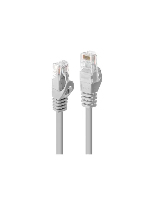 Lindy Basic patch cable - 2 m - grey - Grå - 2m