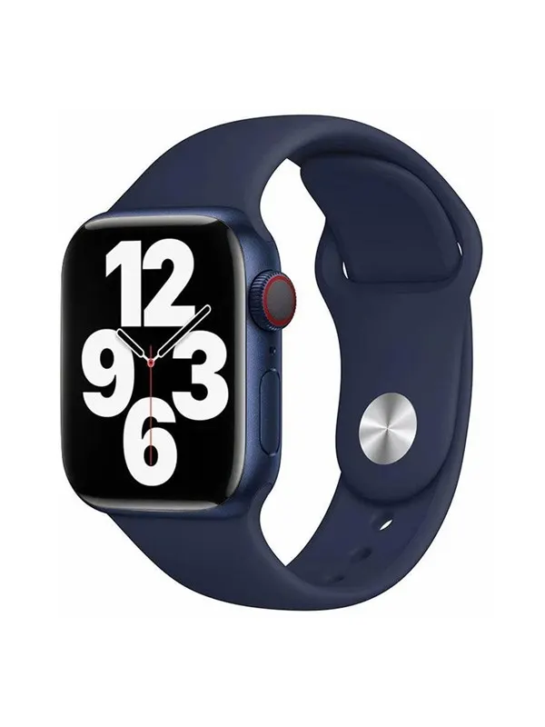 Lippa Apple Watch Silicone Strap 38/40/41 Navy Bl