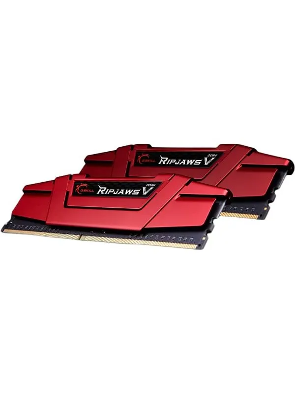G.Skill Ripjaws V DDR4-2133 - 8GB - CL15 - Dual Channel (2 pcs) - Intel XMP - Röd