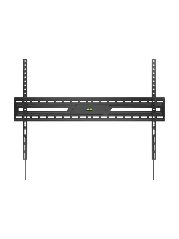 Gembird mounting kit - fixed - for LCD display - fine texture black - Max 75 kg - recommended for 100"