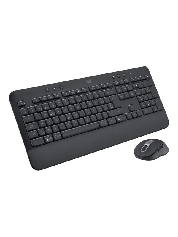 Logitech Signature MK650 Combo For Business - US int - Tastatur & Mus set - Universal - Grå