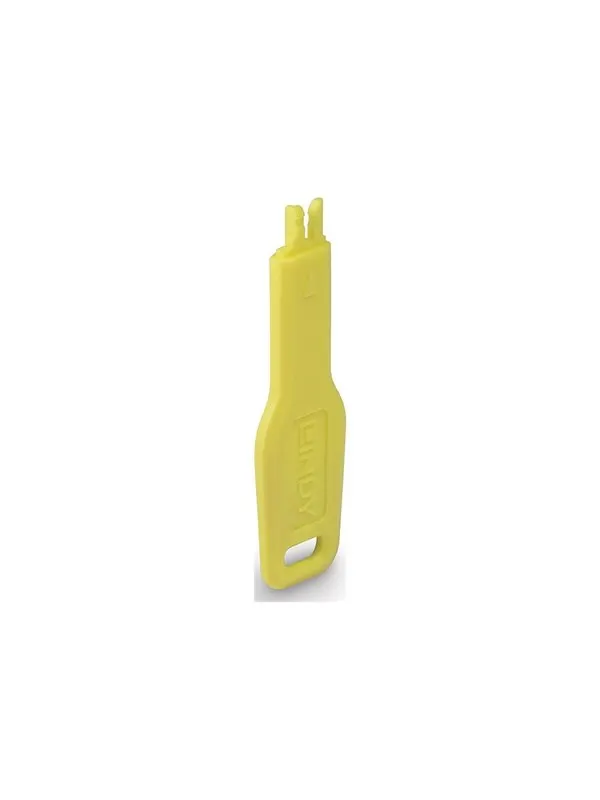 Lindy LAN port blocker key - yellow