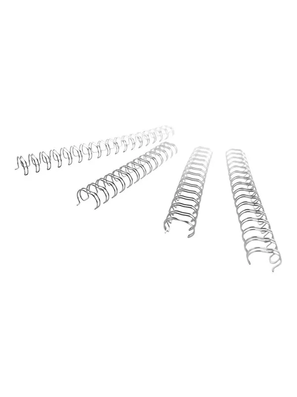 GBC Metallspiral 3:1 NO7 A4 Svart Vit