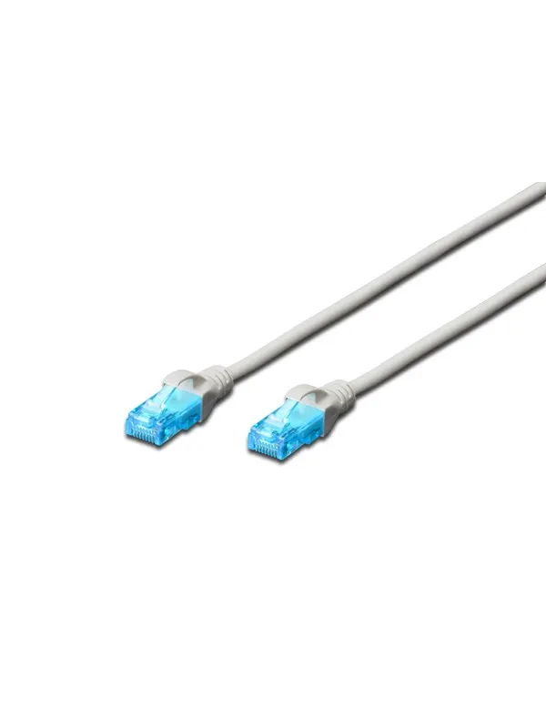 DIGITUS CAT 5e U-UTP Patch Cord - 20m - Grå - 20m