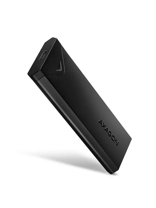 AXAGON USB-C 10 Gbps Black Arrow Box för NVMe M.2 SSD
