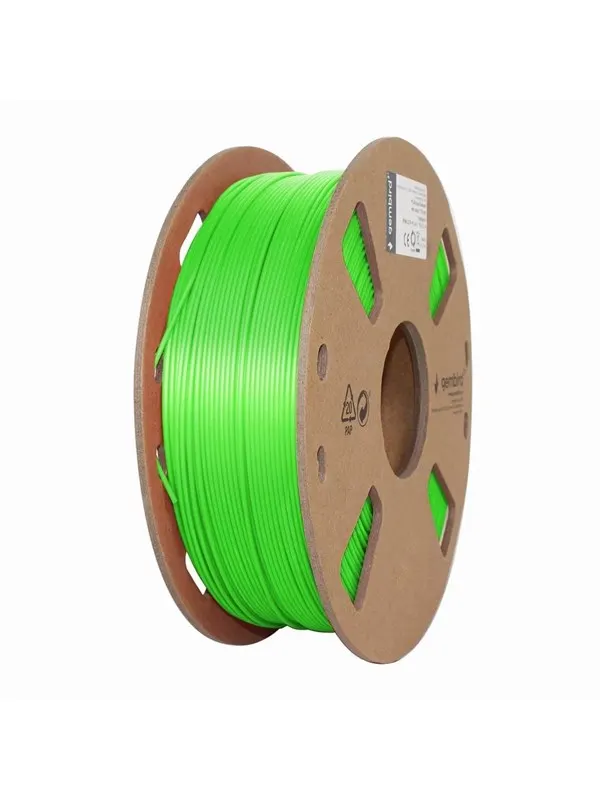 Gembird PLA+ filament - Green - 1.75mm ø - 1 kg