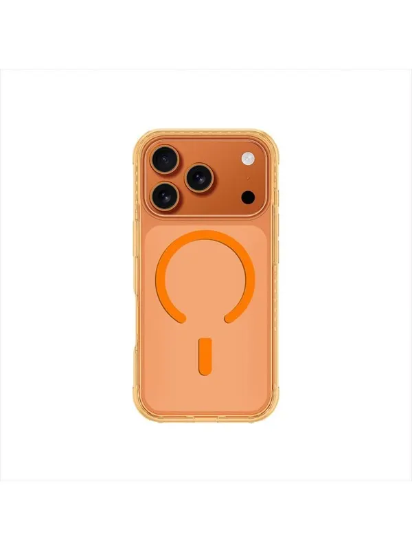 AmazingThing Titan Pro case for iPhone 17 Pro compatible with MagSafe - orange