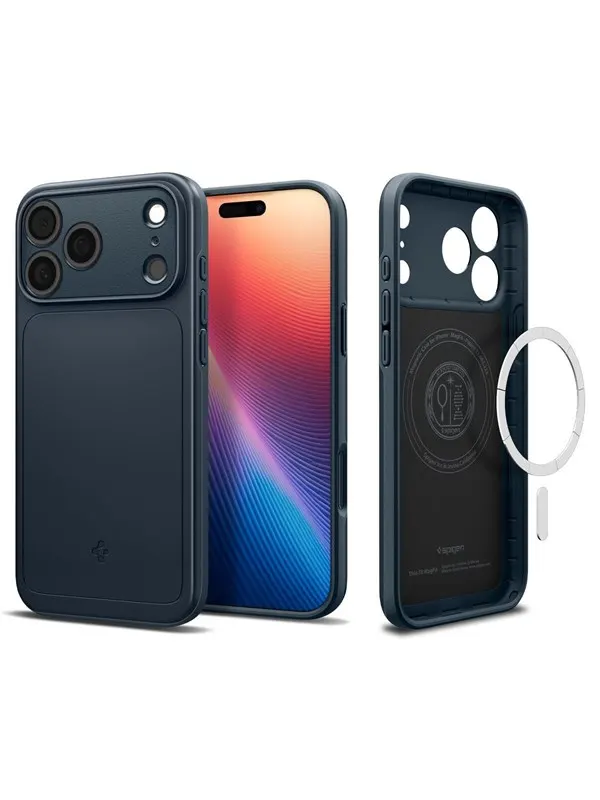 Spigen Thin Fit MagSafe - metal slate - iPhone 17 Pro Max
