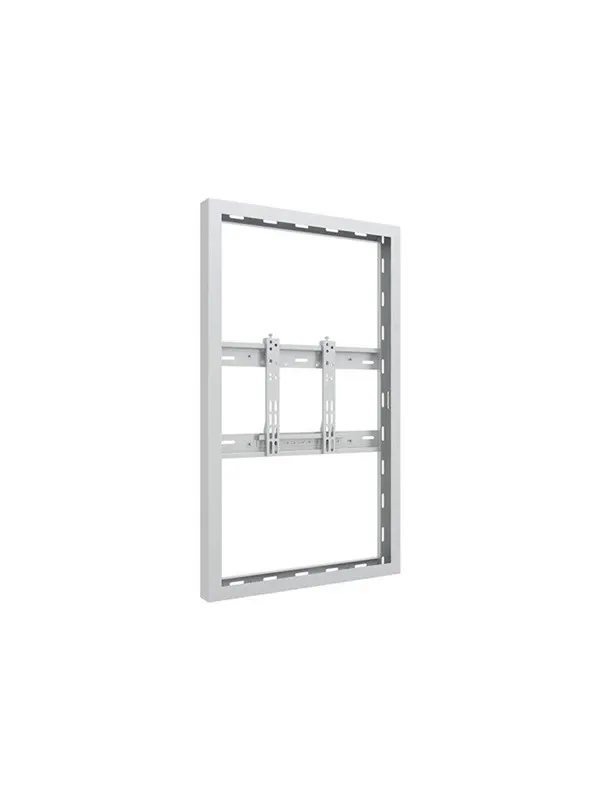 Multibrackets M Pro Series enclosure - slim profile - for flat panel - medium - white - Max 25 kg - recommended for 43"