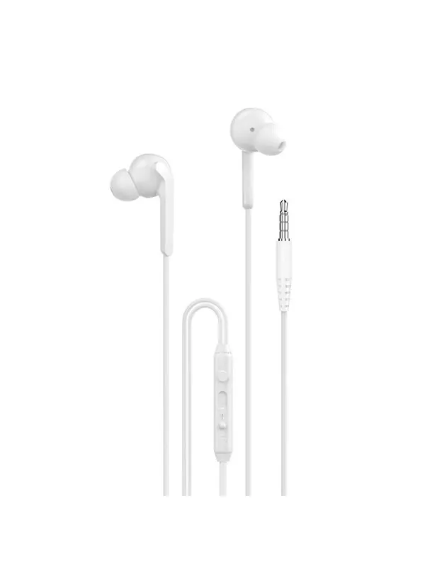 Dudao X3+ In-Ear Headphones Wired Minijack 3.5mm - White