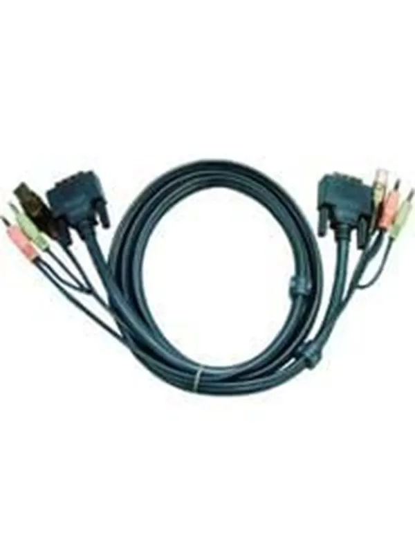 ATEN 2L 7D02U - video / USB / ljud