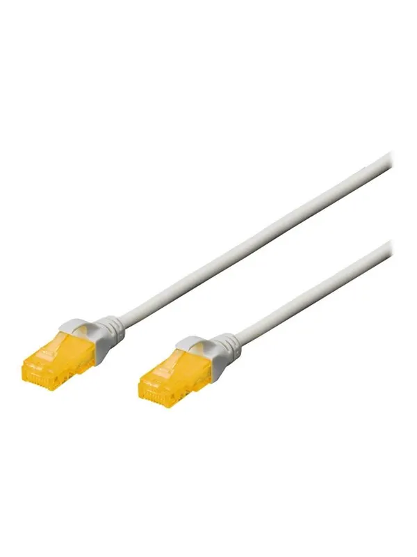 DIGITUS Professional patch cable - 3 m - grey - Grå - 3m