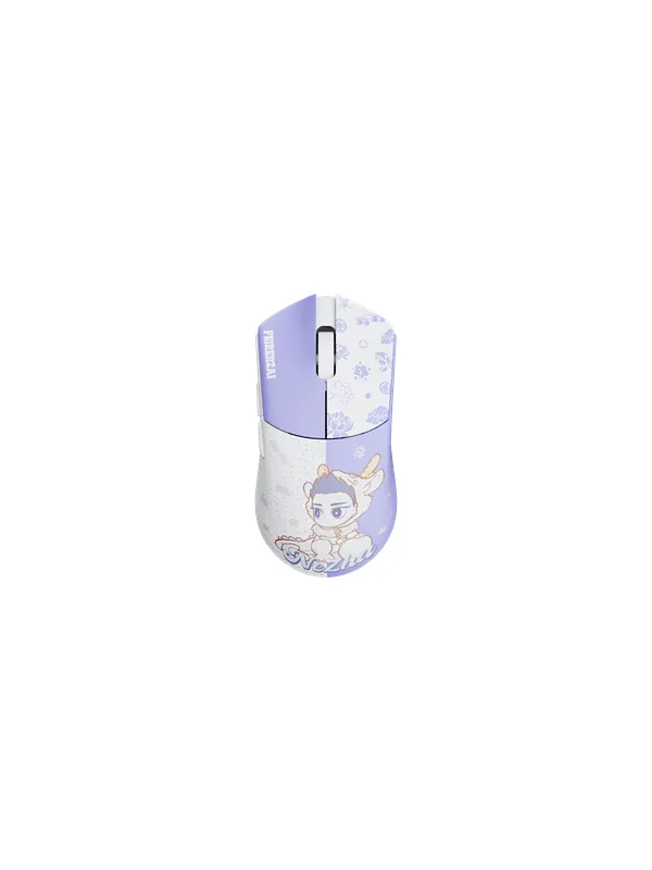 WLMouse BEAST G Medium Wireless X FEIRENZAI - Purple (Limited Edition) - Gamingmus - Optic - 5 knappar - Lila