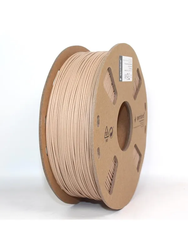 Gembird PLA filament - Trä - 1.75mm ø - 1 kg