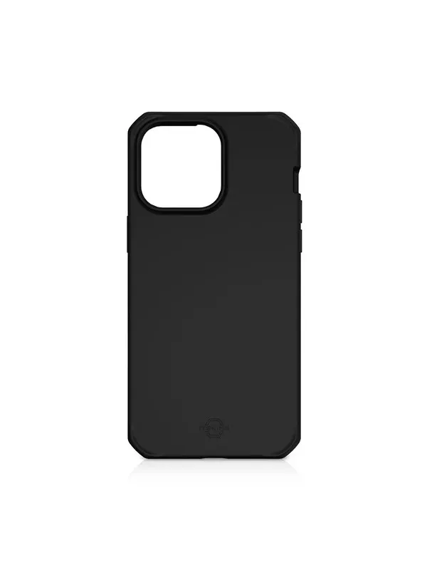 ITSKINS SPECTRUM SILK cover for iPhone 14 Pro Max®. Black
