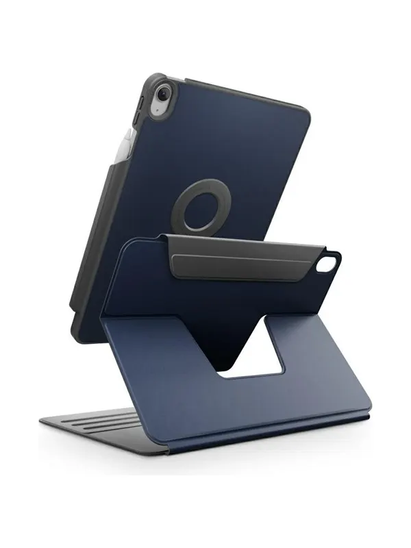 UNIQ Rovus Snapmount Magnetic 360 Rotating Detachable Case for iPad 11" 2025 / iPad 10.9" 2022 (10th Gen.) - Navy Blue