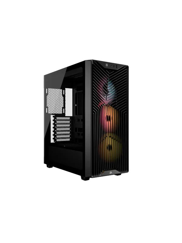 Corsair 3200D RS ARGB Black - Chassi - Miditower - Svart